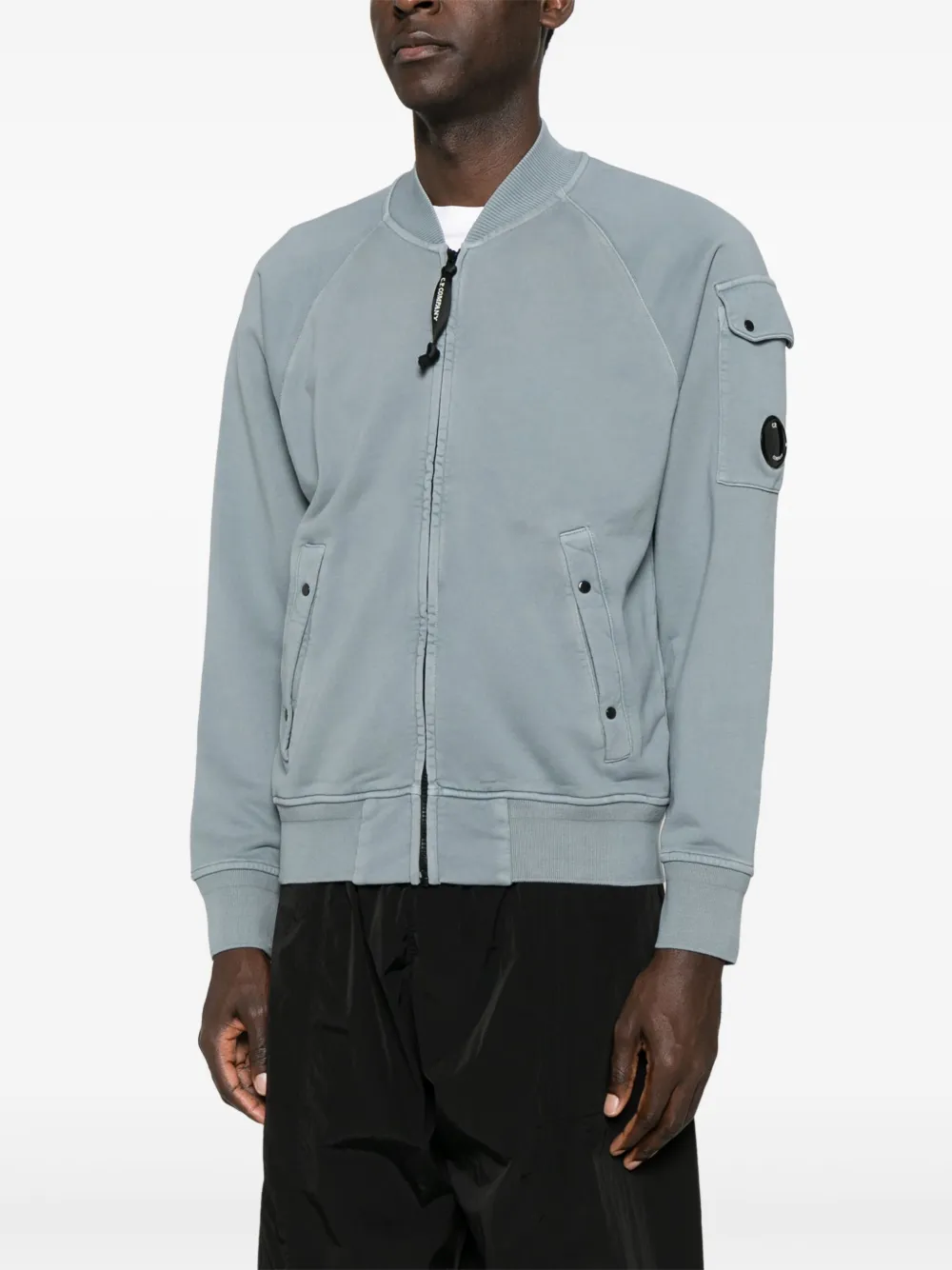C.P. Company Katoenen sweater Grijs