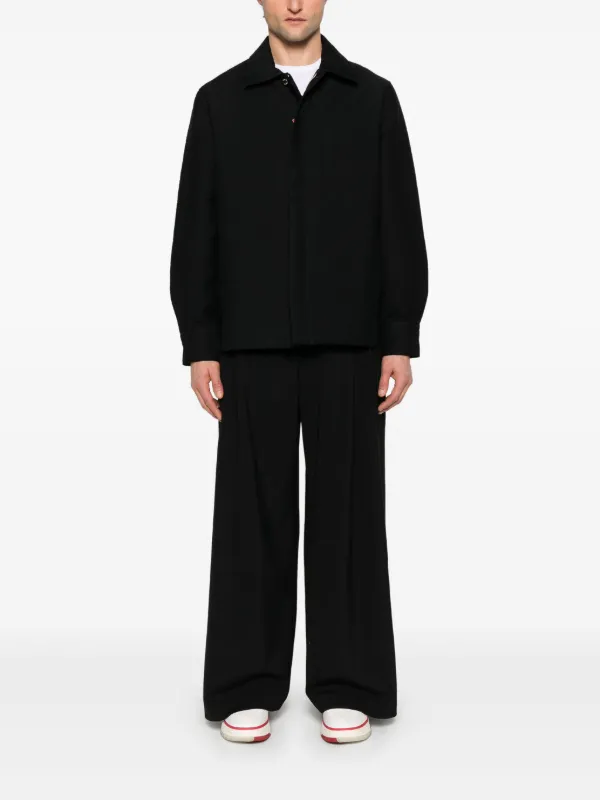 Casablanca ジャカード シャツジャケット | ブラック | FARFETCH JP
