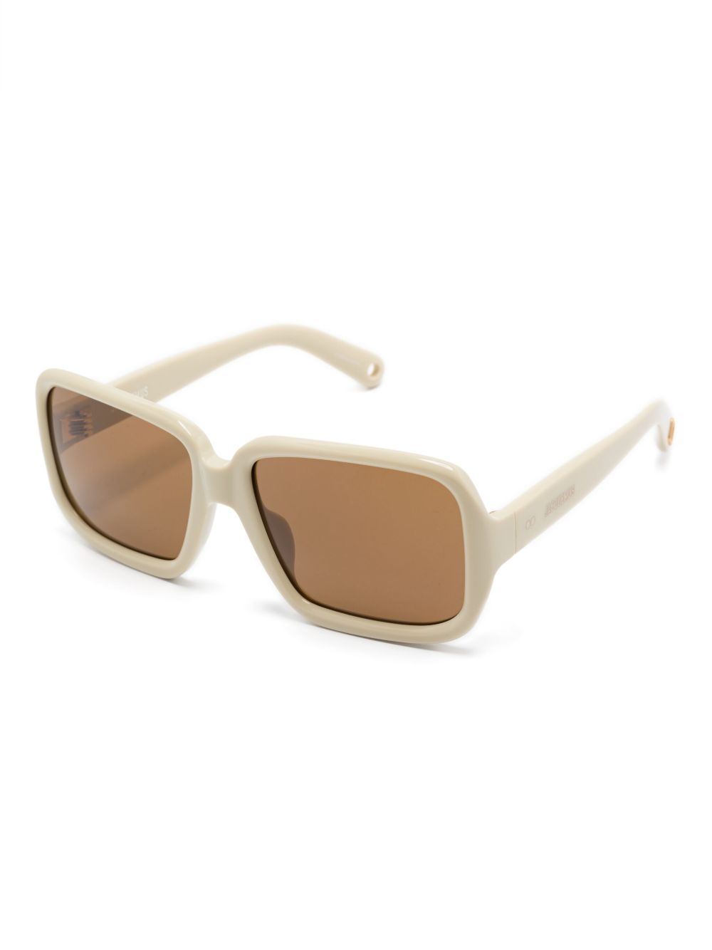 Jacquemus Cabana zonnebril - Beige