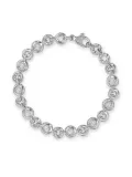 Pragnell 18kt white gold RockChain diamond bracelet - Silver