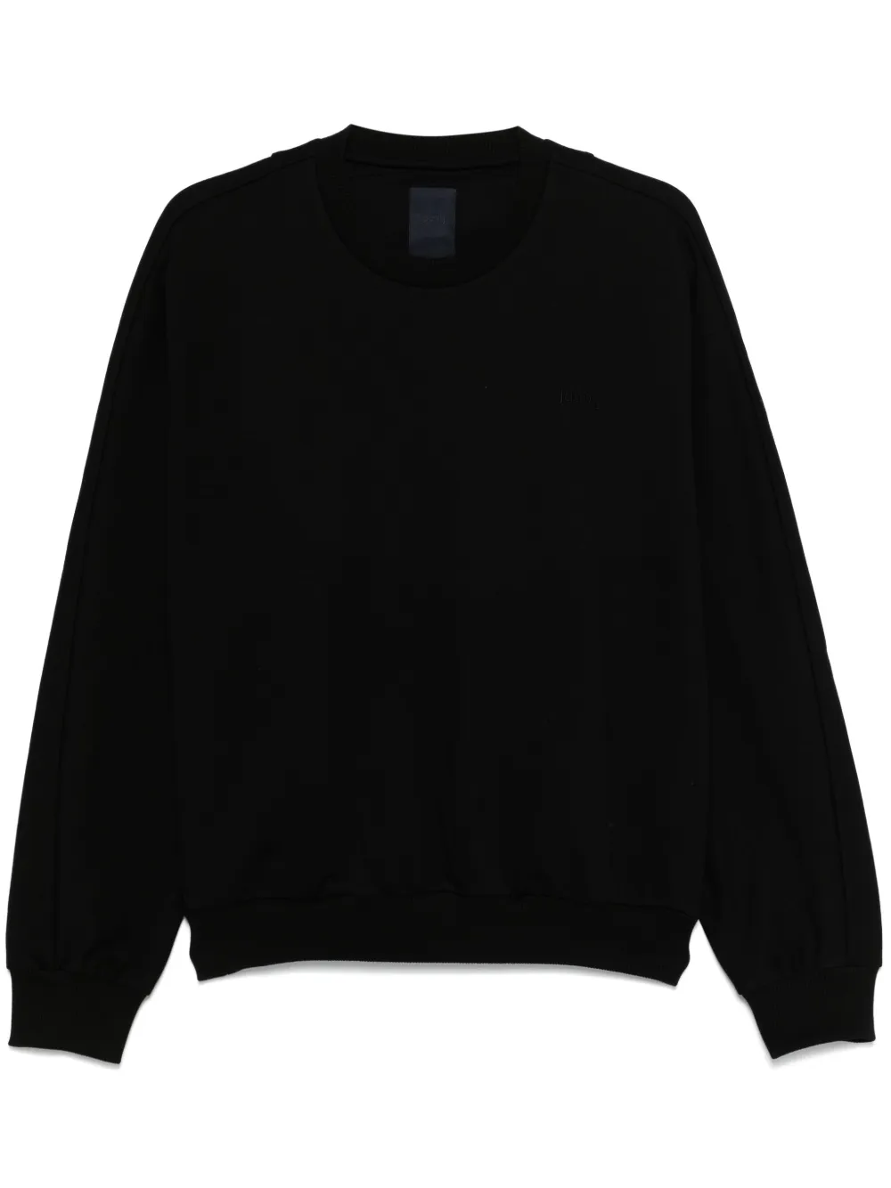 logo-embroidered sweatshirt