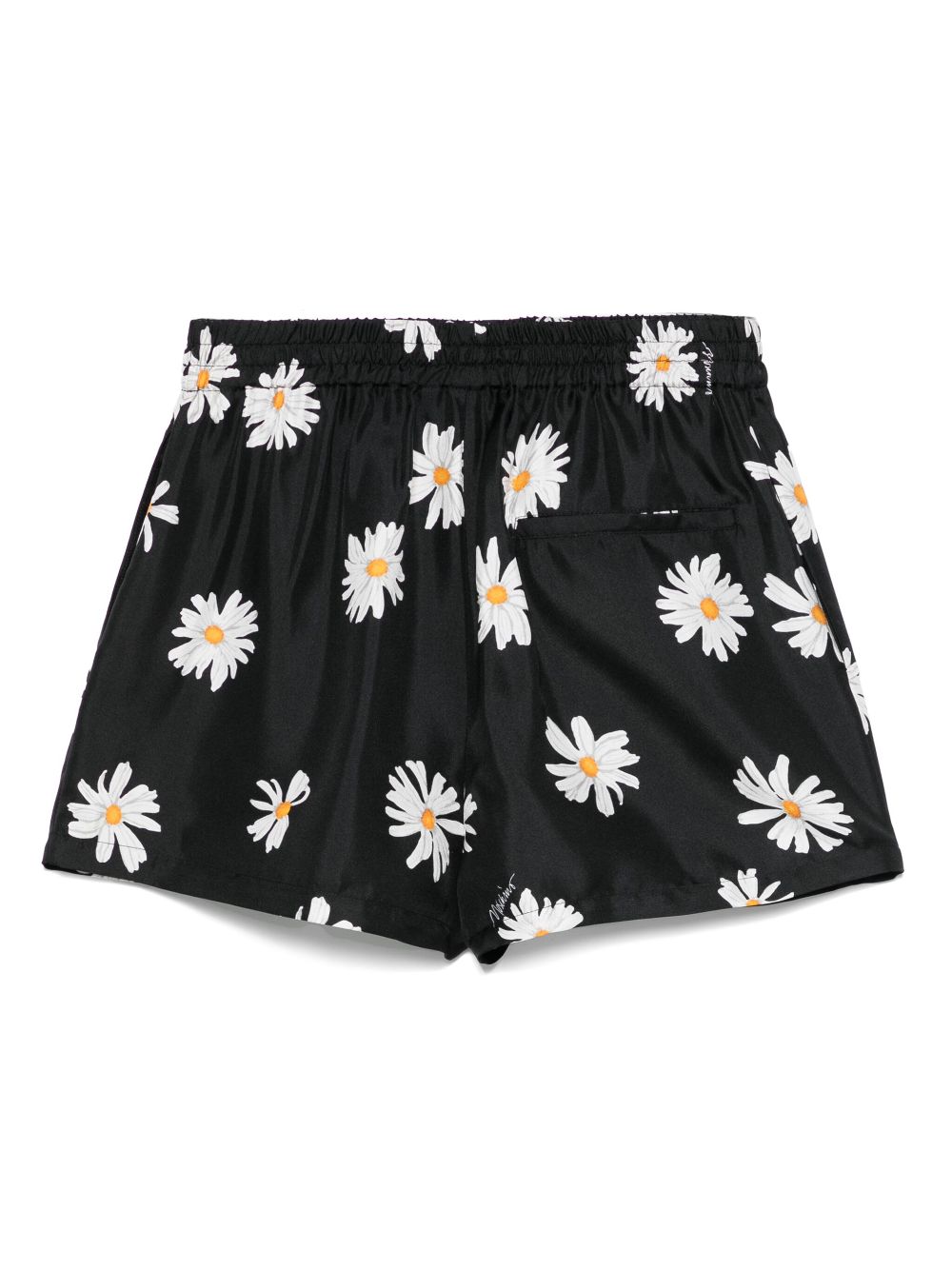 Moschino floral-print shorts - Black