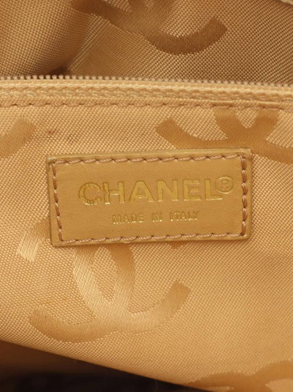 CHANEL Pre-Owned 2002-2003 CC Wild Stitch handbag - Bruin