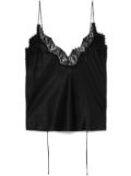 Róhe silk top - Black