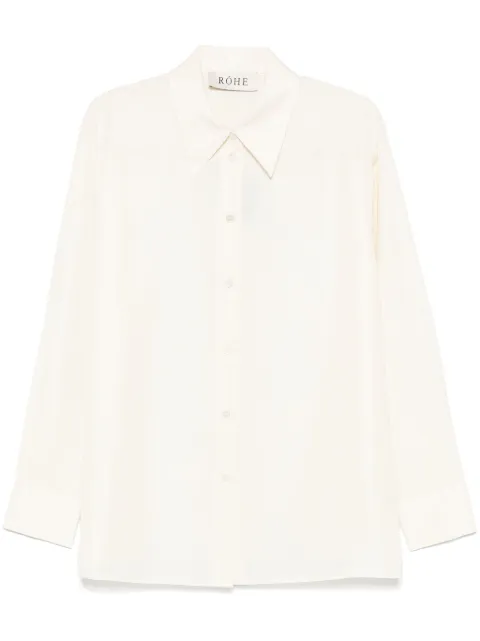 Róhe camisa de seda