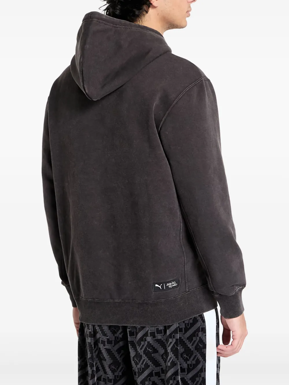 PUMA x Squid Game hoodie van katoenen blend Zwart