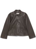 Róhe leather jacket - Brown