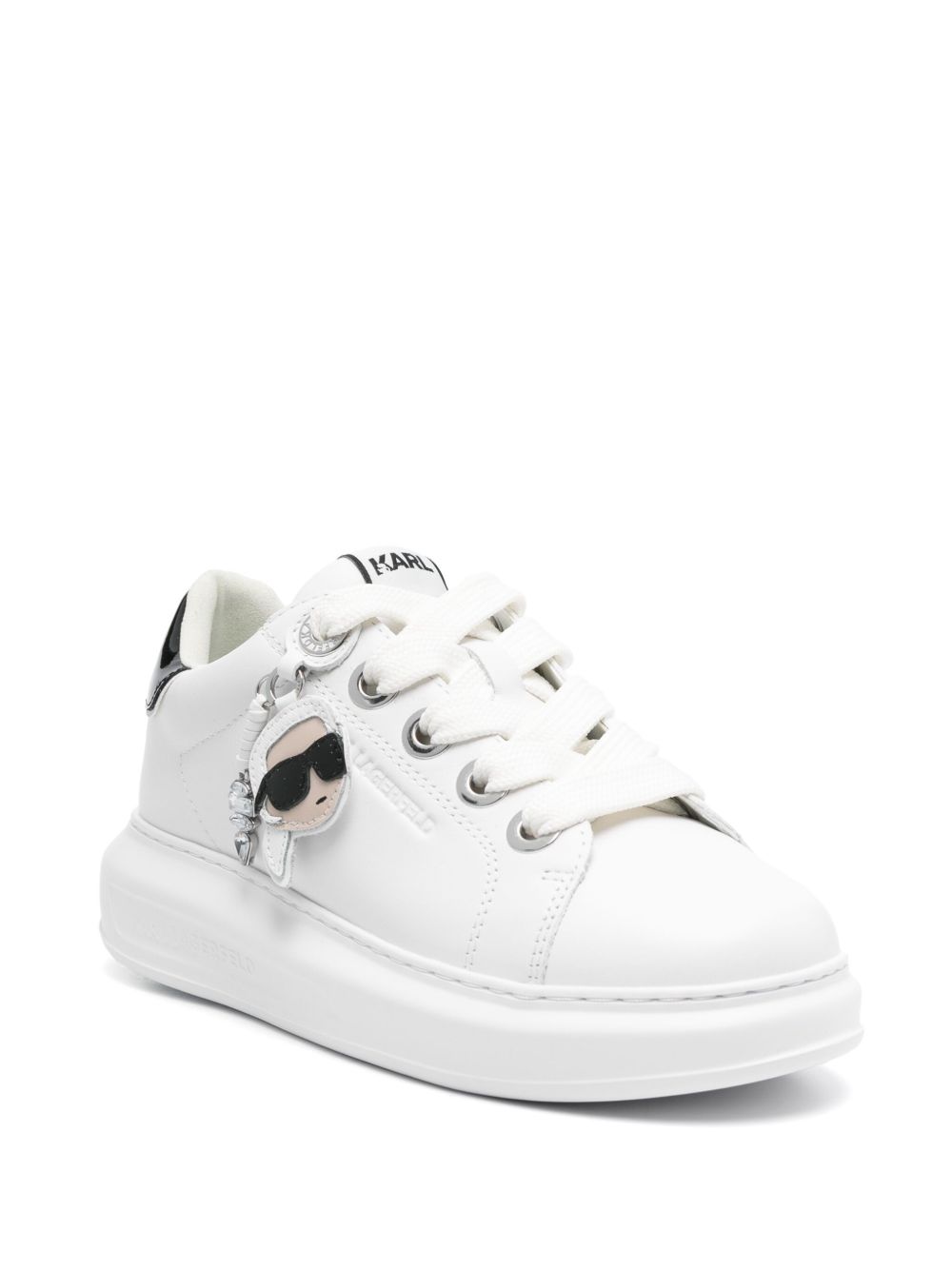 Karl Lagerfeld K/Ikonik NFT Kapri sneakers - Wit