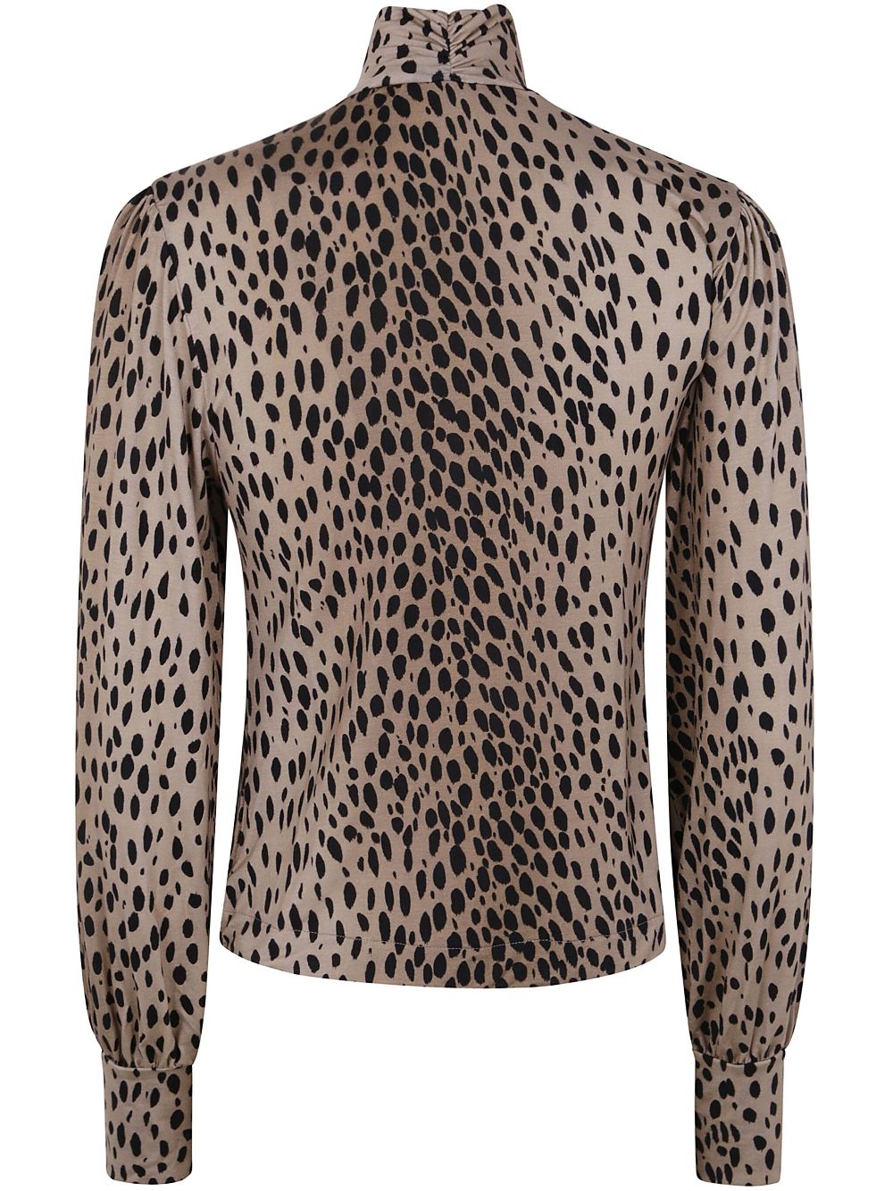 Rixo animal-print blouse - Neutrals