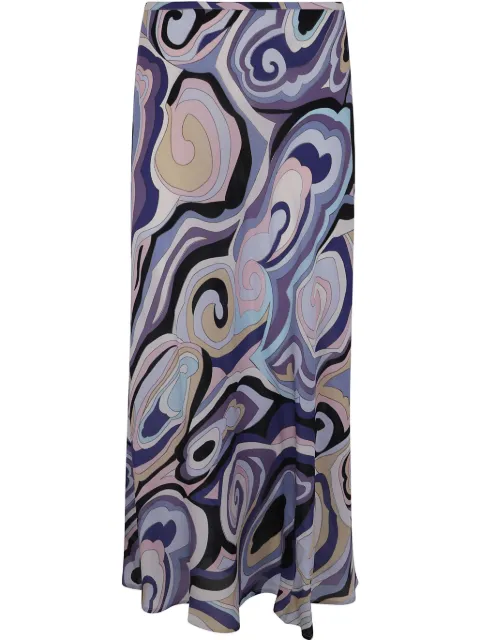 Rixo falda con estampado abstracto