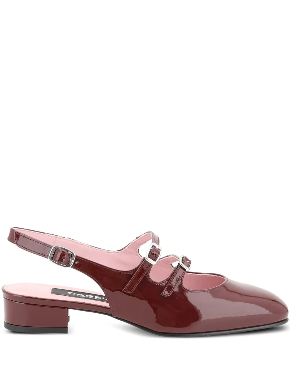 Carel Paris Peche ballerina shoes Rood