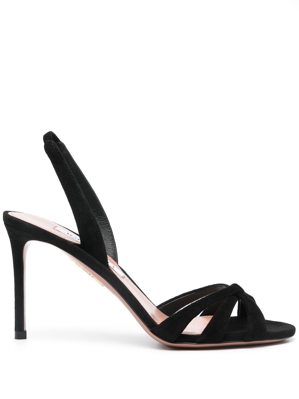 Aquazzura 85mm Tati sandals Black