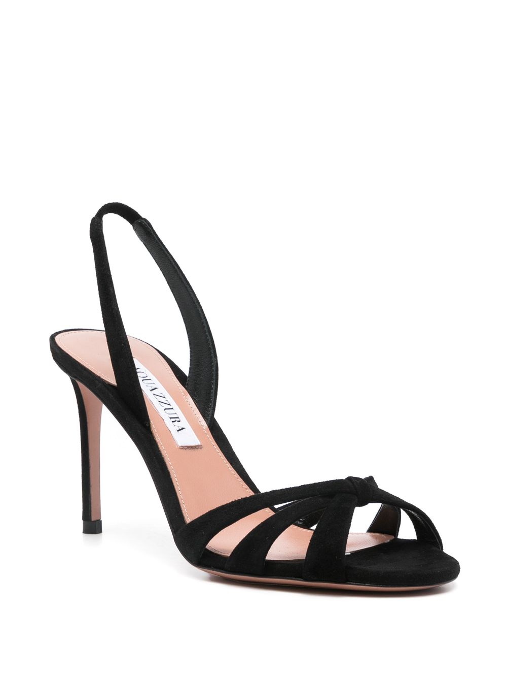 Aquazzura 85 mm Tati sandalen - Zwart