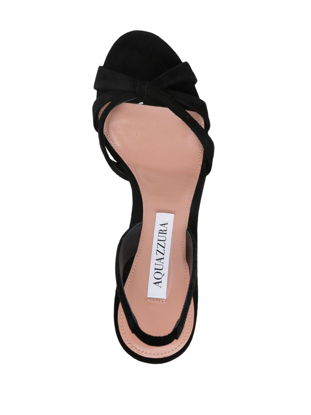 Aquazzura 85mm Tati sandals Black