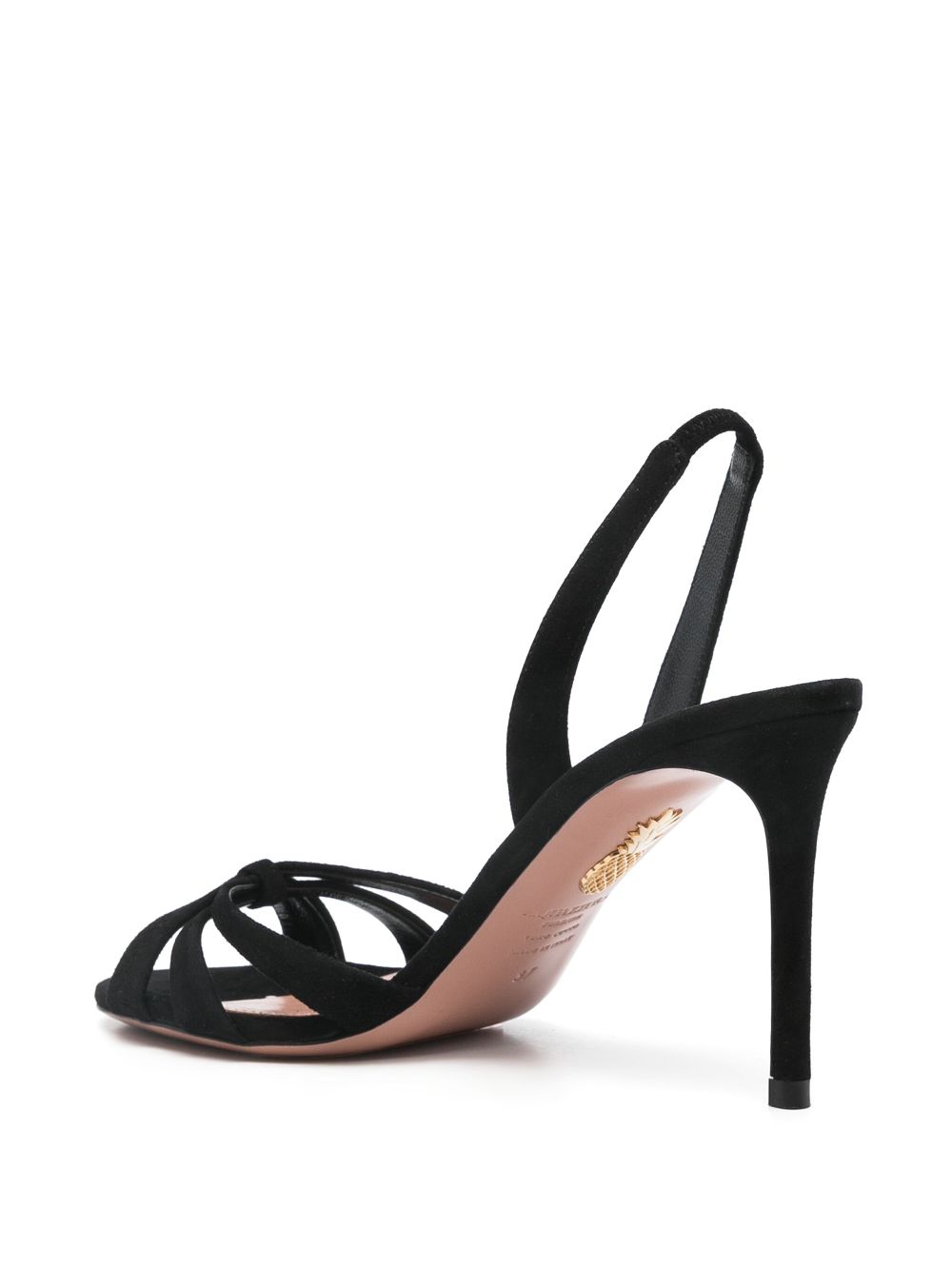 Aquazzura 85mm Tati sandals Black