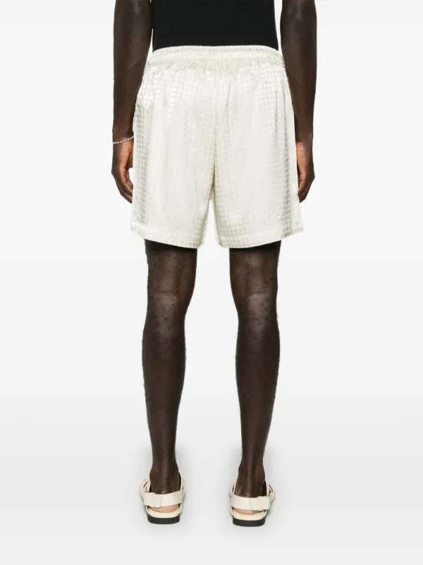 AMIRI Ma Quad Jacquard Shorts | Neutrals | FARFETCH