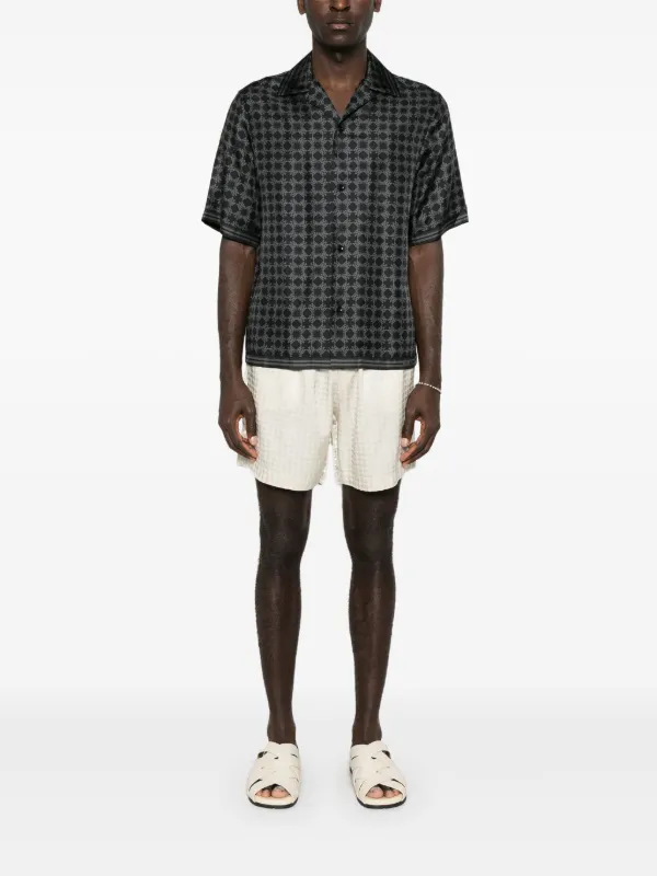AMIRI Ma Quad Jacquard Shorts | Neutrals | FARFETCH
