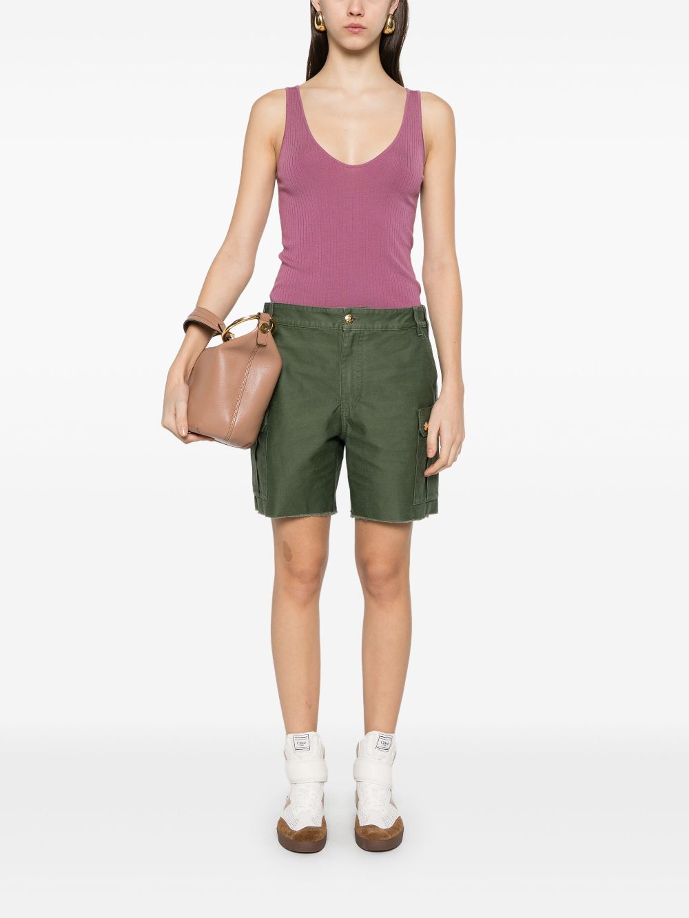 Chloé wool tank top - Purple