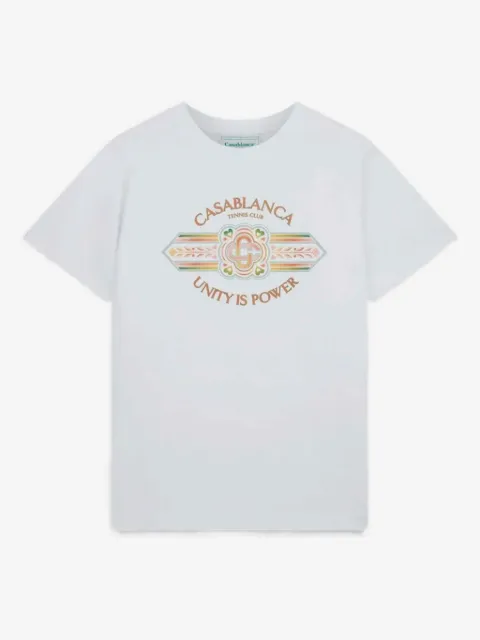 Casablanca Unity Is Power "White" T-shirt