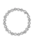 Pragnell 18kt white gold RockChain diamond bracelet - Silver