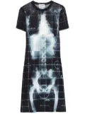 Jean Paul Gaultier Squeletor mini dress - Black