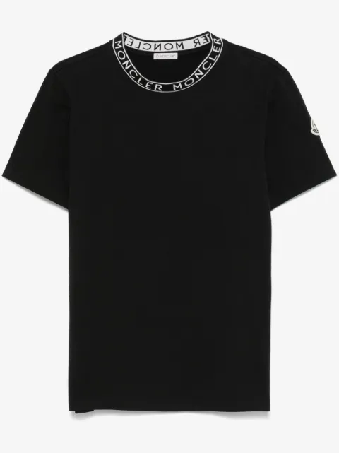 Moncler logo-collar T-shirt