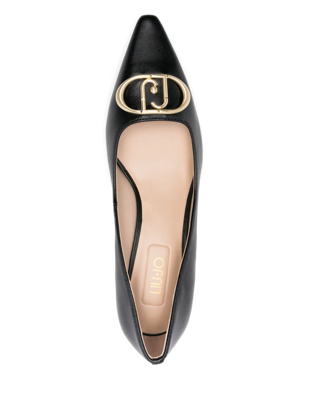 LIU JO Pumps met logoplakkaat Zwart