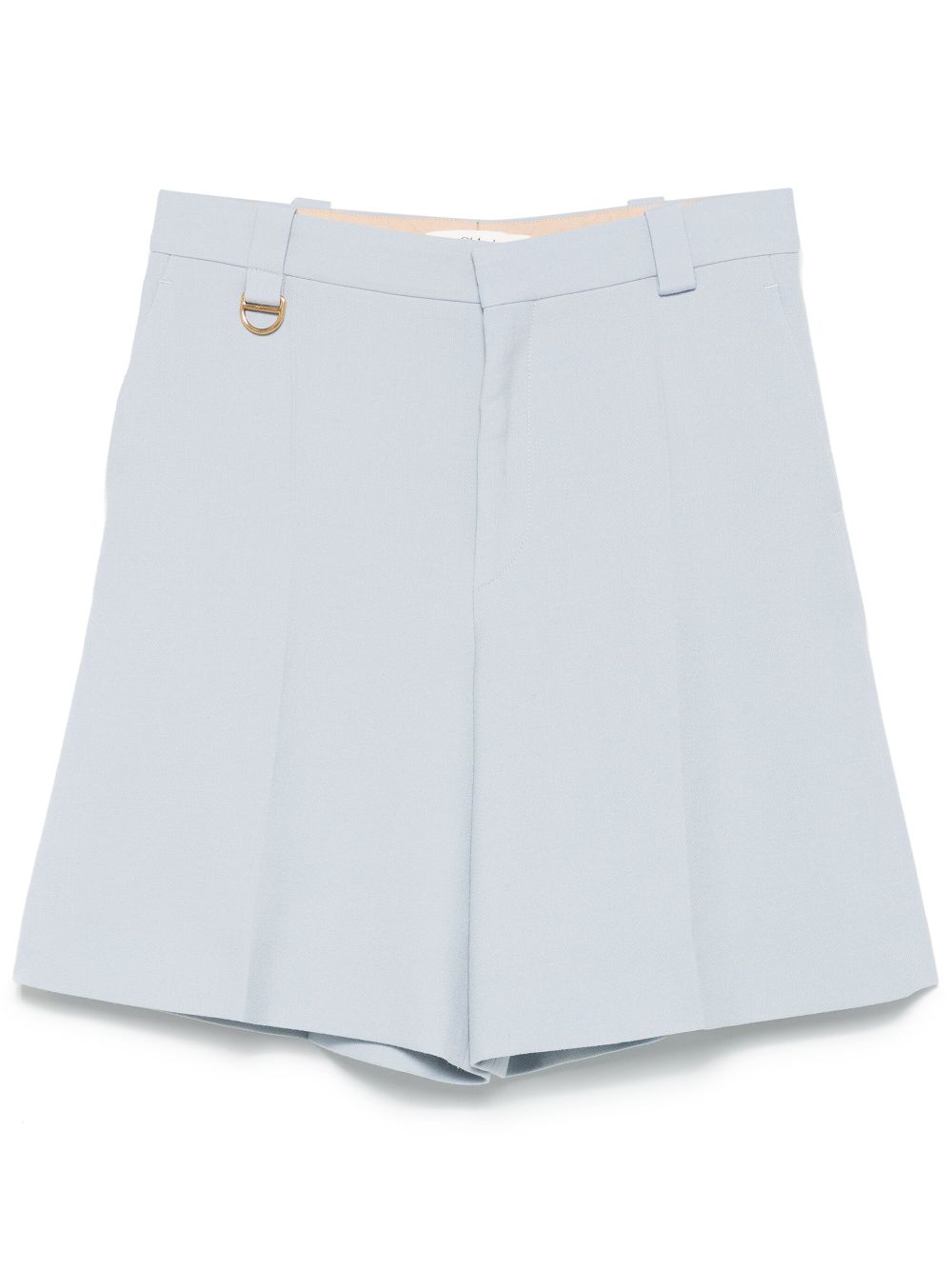 Chloé virgin wool shorts - Blue