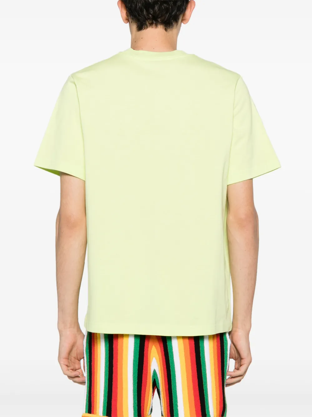 Casablanca White Casa Way Triomphe D'orange T-shirt "white" In Green