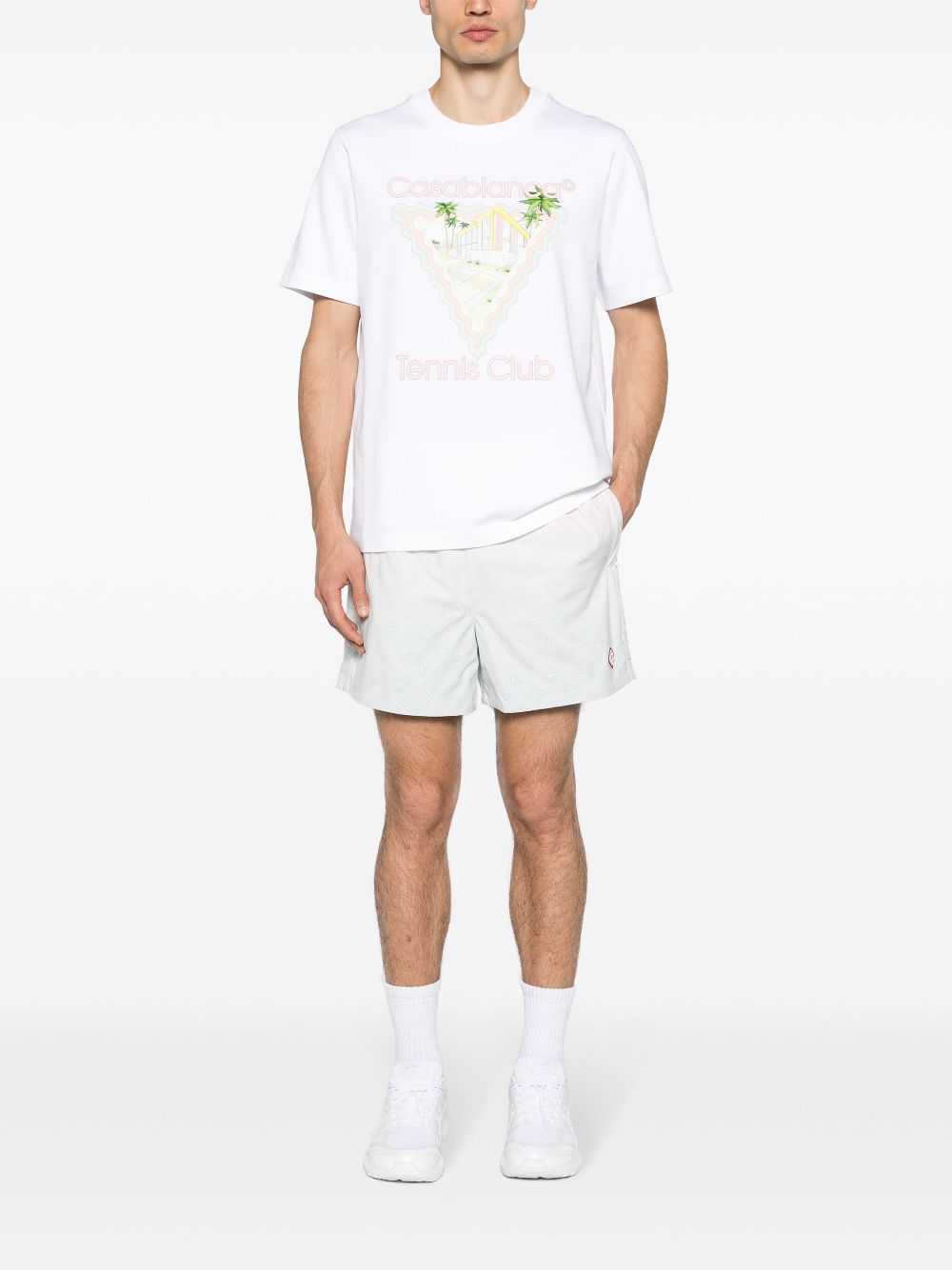 Casablanca Maison De Reve "White" T-shirt - Wit