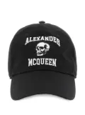 Alexander McQueen embroidered ""Black"" cap