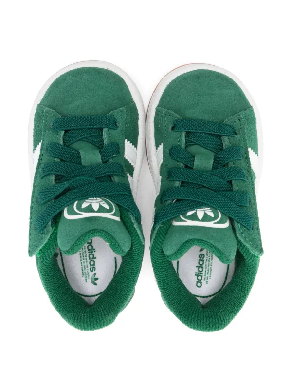 adidas gazelle silver green womens Buy adidas Originals Dark Green / Cloud White / Gum Campus 00S Cf El I  Sneakers
