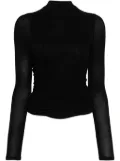 Juun.J jersey T-shirt - Black