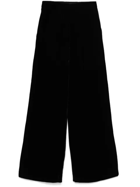 Juun.J velvet palazzo pants  