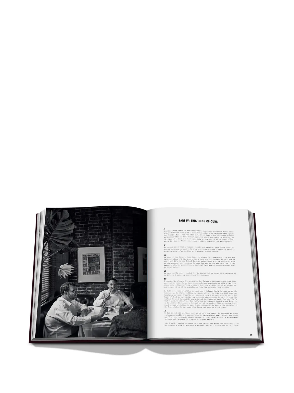 ASSOULINE CARBONE COOK BOOK