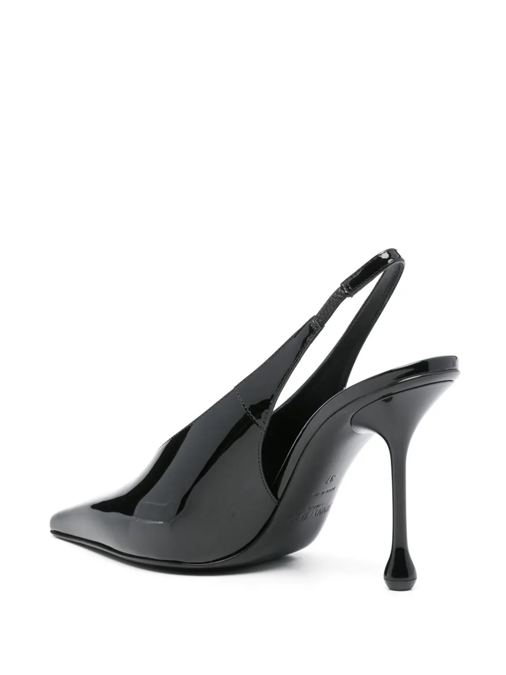 Jimmy Choo 95mm Isa slingback pumps Black