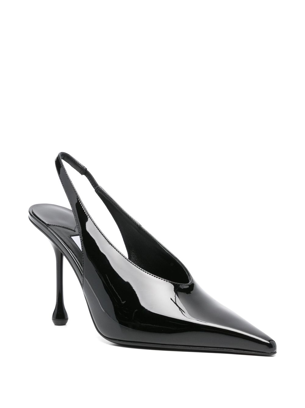 Jimmy Choo 95 mm Isa slingback pumps - Zwart