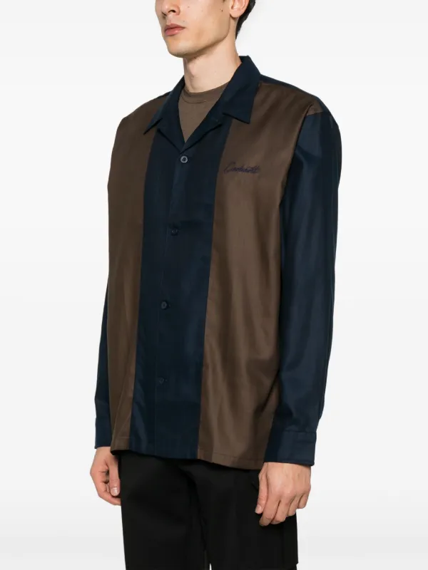 長袖シャツ Carhartt / L/S Delaney Shirt/M/--/NVY Carhartt WIP Delaney シャツ | ブルー | FARFETCH JP