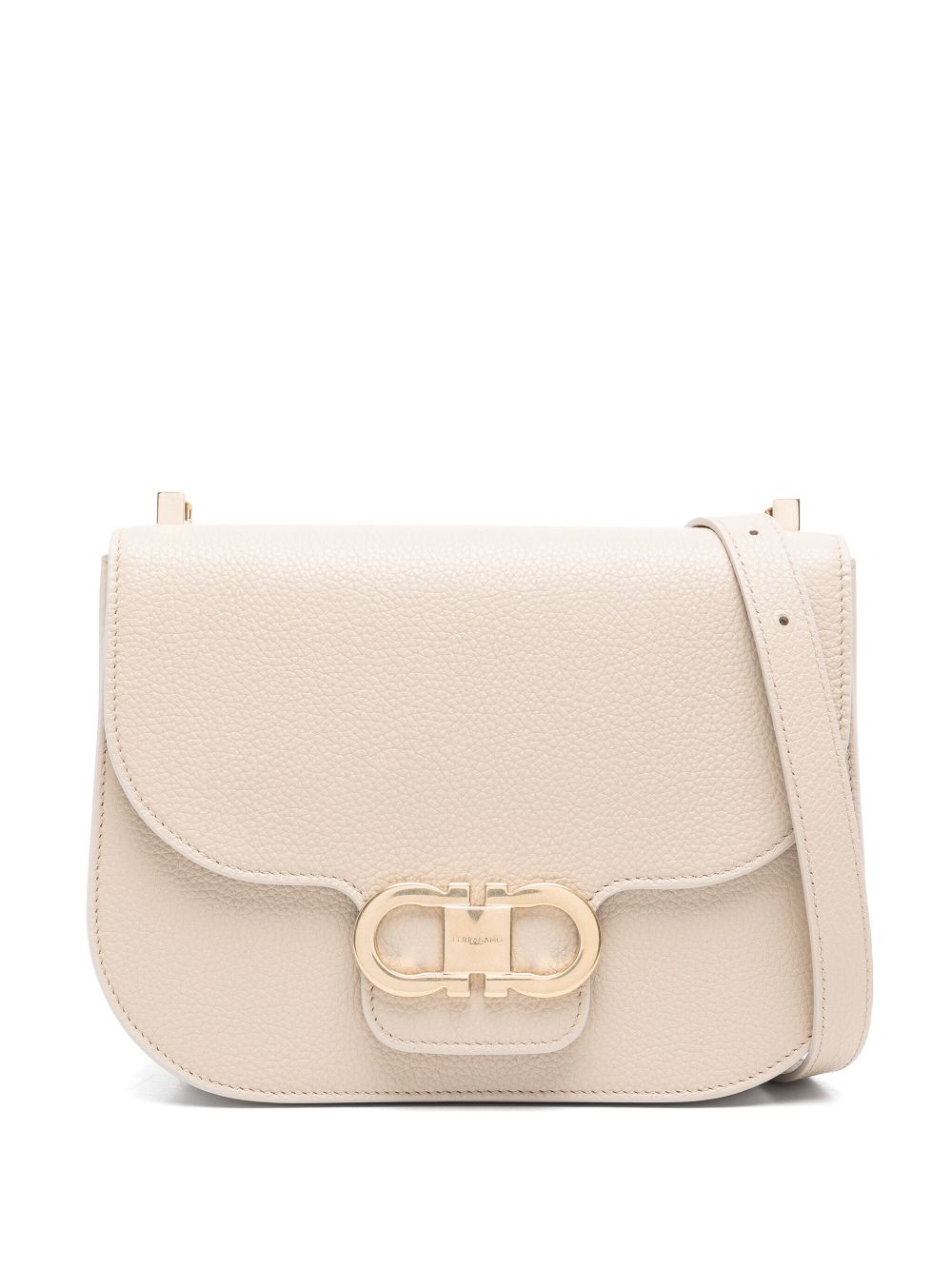 Ferragamo Double Gancini cross body bag - Neutrals