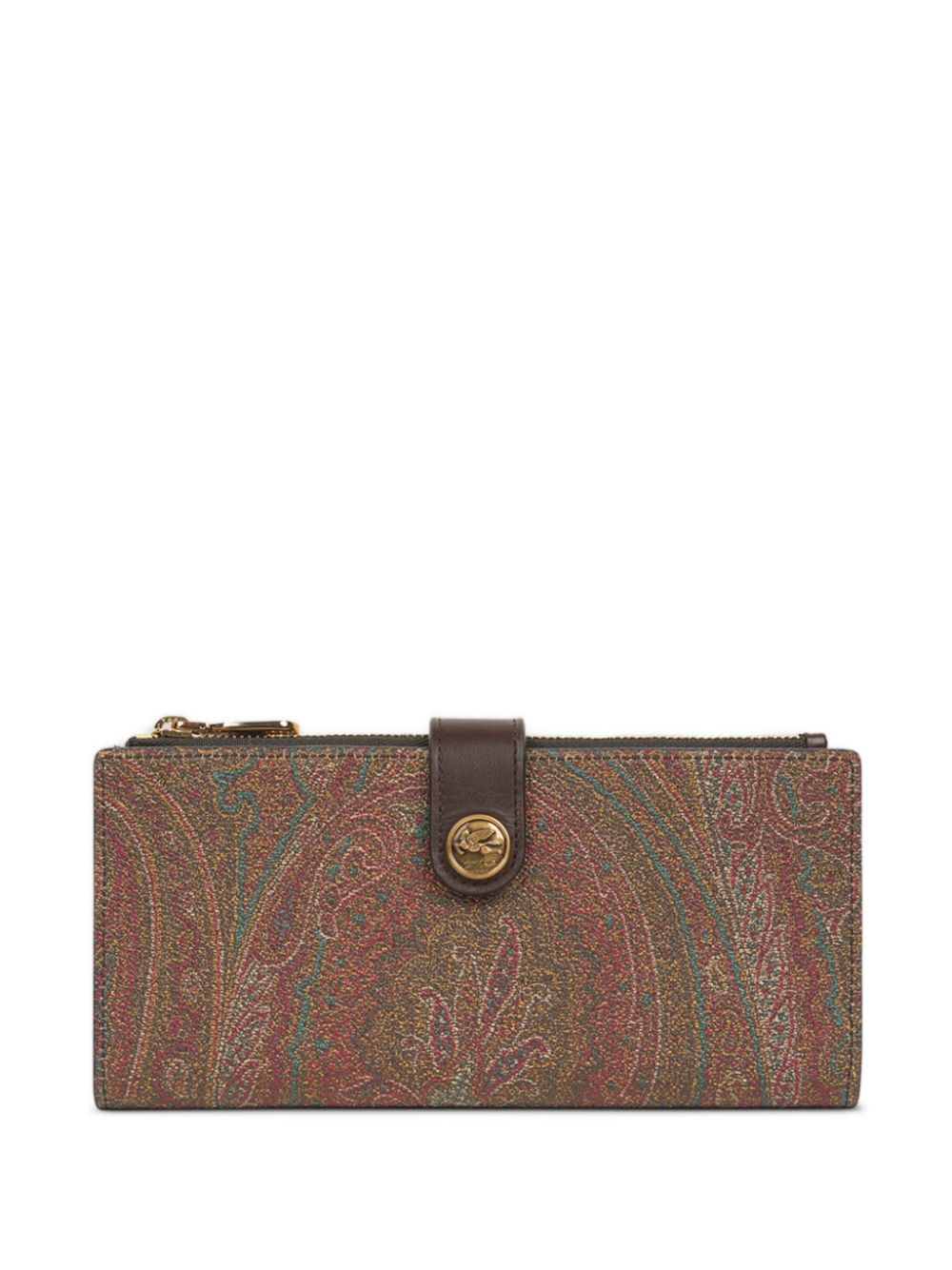 ETRO paisley-jacquard wallet Bruin