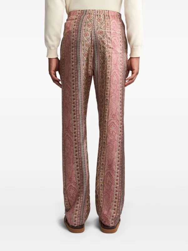 【関税&送料込】Etro Printed Jersey Pants Etro - Paisley jersey wide-leg pants Etro
