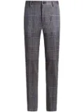 ETRO check-pattern trousers - Purple