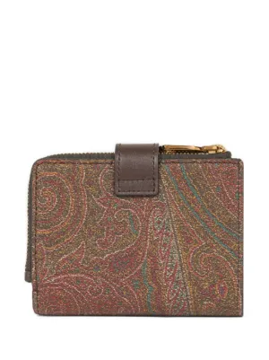 【送料&関税込】Etro Zip Around Paisley Wallet Etro Zip Around Paisley Wallet | italist