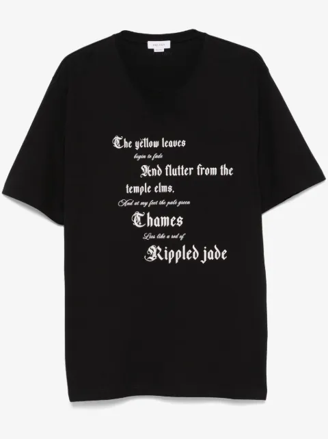 Alexander McQueen text-print T-shirt