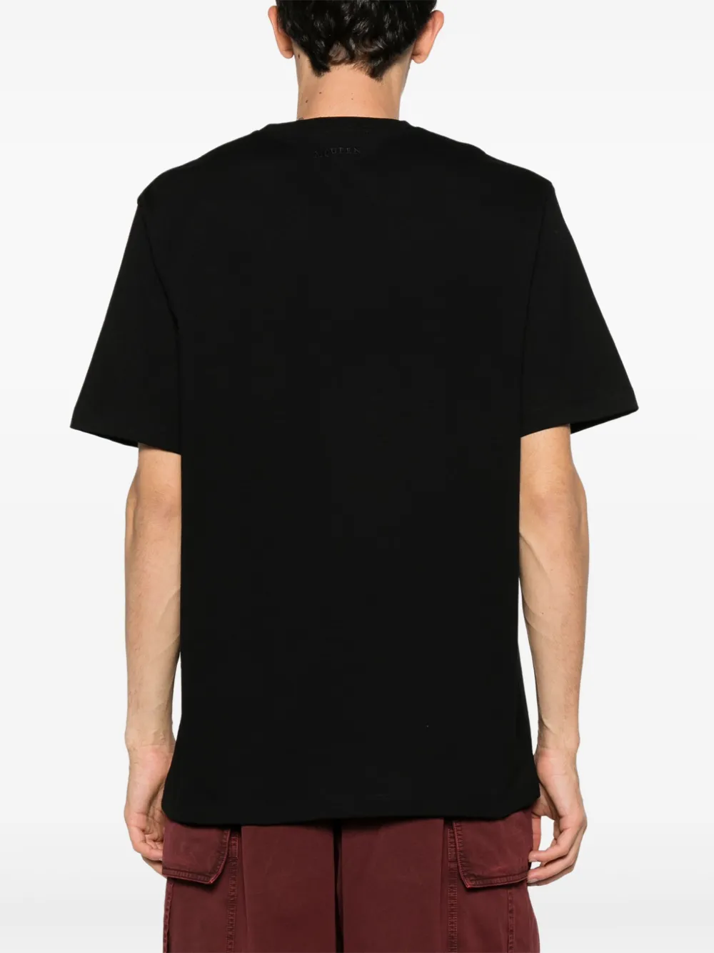 Alexander McQueen T-shirt met print Zwart