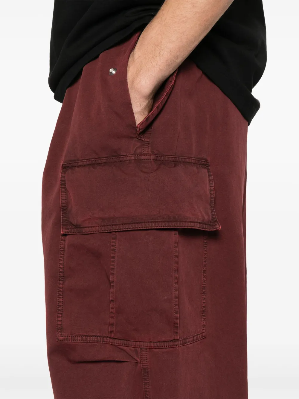 Alexander McQueen Cargo broek Rood