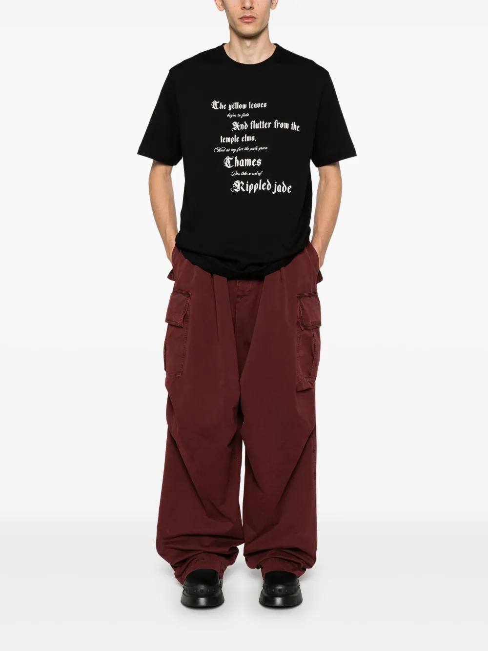 Alexander McQueen Cargo broek - Rood