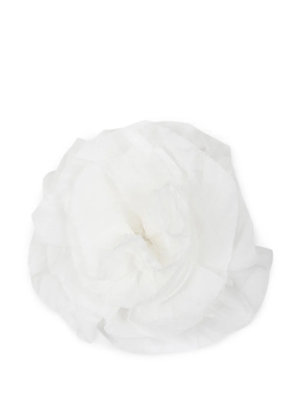 Caffe' D'orzo floral-appliqué hair clip | White | Image 1