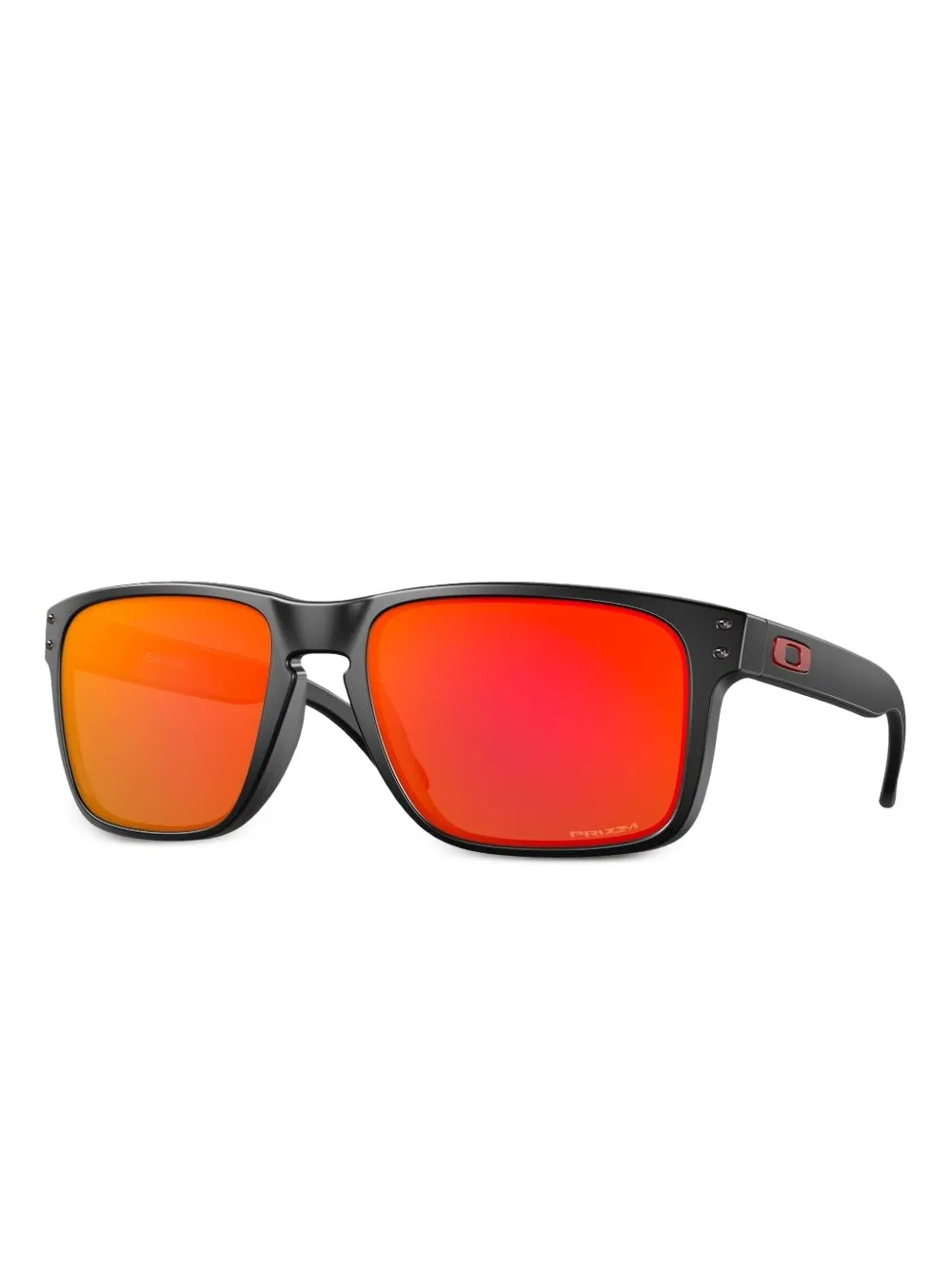Oakley Zonnebril met vierkant montuur Zwart