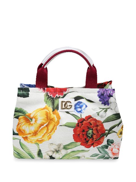 Dolce & Gabbana Kids floral-print bag 